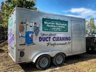 Mountain Mechanical 2 Duct Cleaning Trailer Mountain Mechanical